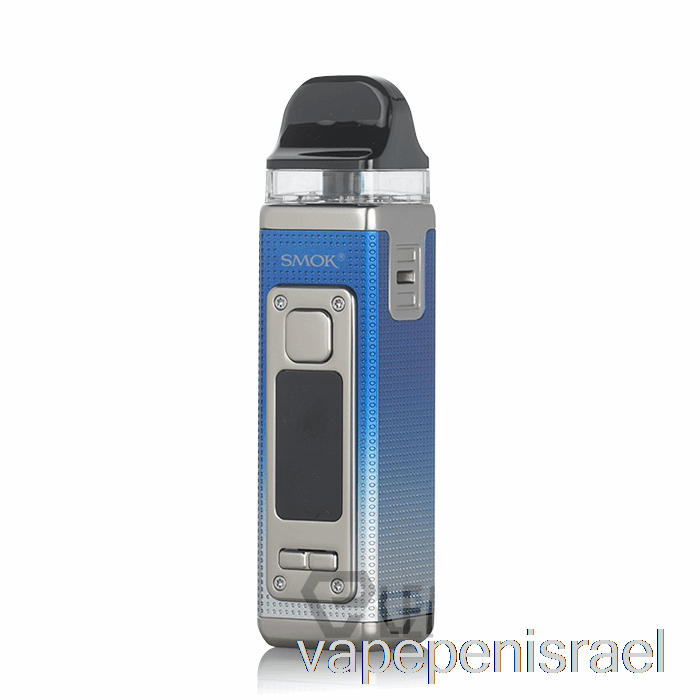חד פעמי Vape Israel Smok Rpm 4 60w Pod System כסוף כחול